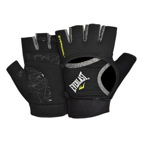 GUANTE DE PESAS VENTO EVERLAST BK/GY NEGRO