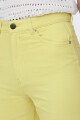 jeans camille wide leg tiro alto Lemon Meringue