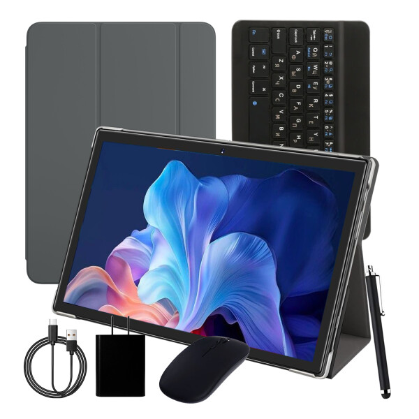 Tablet 10" 12gb 128gb Con Teclado + Mouse + Estuche TABLET CP20/31/31T 128 TEC+MOU NEGRO