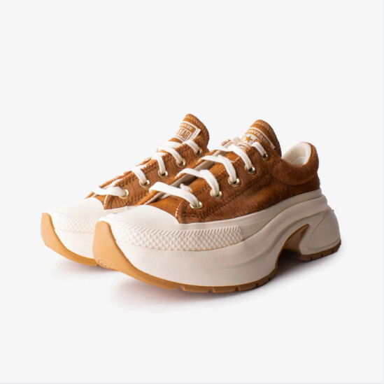 Championes Converse Run Star Crush OX Incensed Marrón