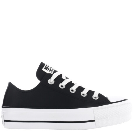 Championes Unisex Converse - All Star Plataforma Chuck Taylor Lift Negro - Blanco