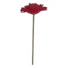 Flor Artificial Gerbera roja tallo corto Flor Artificial Gerbera roja tallo corto
