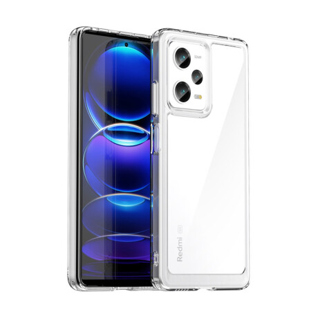 Case Transparente con Borde de Color Xiaomi Note 12 Pro 5G Transparente