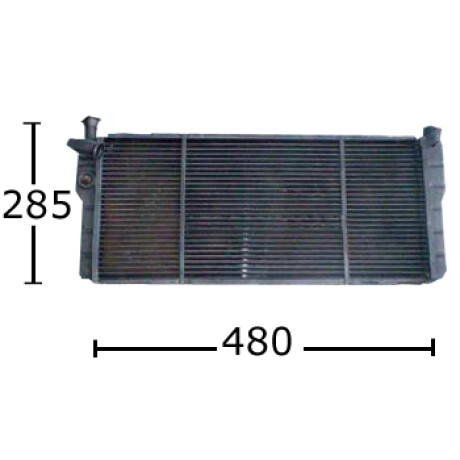 RADIADOR CITROEN - PEUGEOT 205 NAFTA SIN AA 2364 (480x285) - RADIADOR CITROEN - PEUGEOT 205 NAFTA SIN AA 2364 (480x285) -