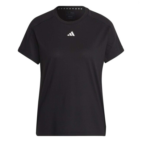 Remera AEROREADY Train Essentials Minimal Branding de Mujer Negro