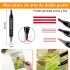 Set 60 Marcadores Resaltadores Colores Doble Punta + Estuche Set 60 Marcadores Resaltadores Colores Doble Punta + Estuche