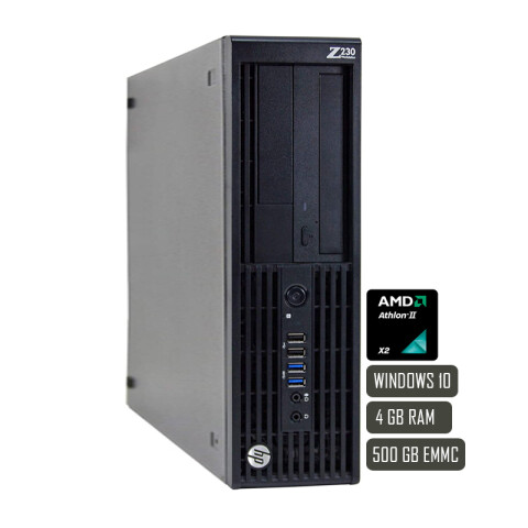 PC HP 6005 Athlon II X2 3.00Ghz 4GB 500GB Reac. Unica