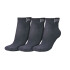 MEDIA EVERLAST 9-11 RAS BK (SET 3) NEGRO