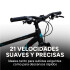 Bicicleta Crolan Montaña Rod 27.5 Freno Disco 21 Vel Shimano Color Negro Celeste
