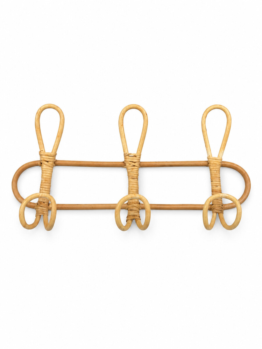 PERCHERO BAMBU - BEIGE 