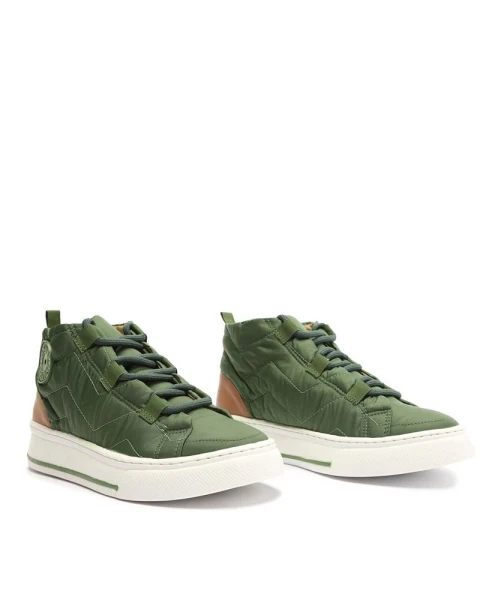 Champion Verde Acordonado Con Suela Blanca U