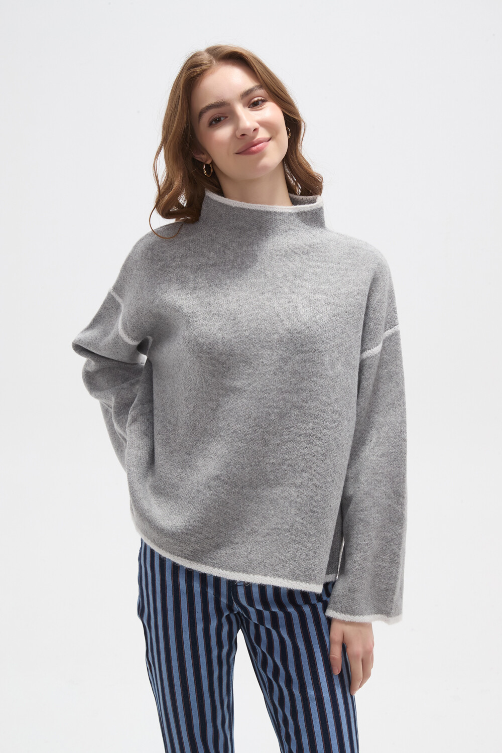 Polera Itaga Gris Medio