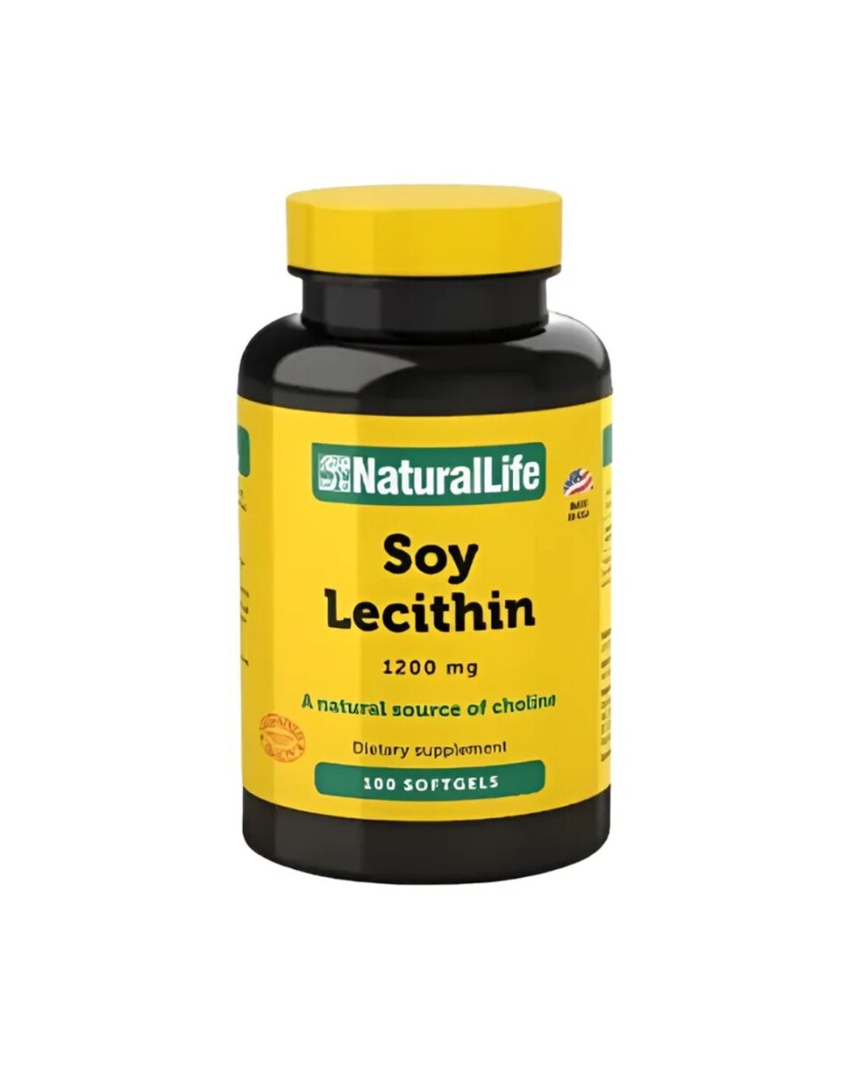 Soy Lecithin 100caps Natural Life 