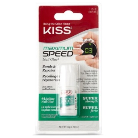 Kiss Max Speed pegamento para uñas Kiss Max Speed pegamento para uñas