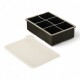 Cubetera 3d Cubos 5 Cm Whisky Silicona Grado Alimenticio Negro