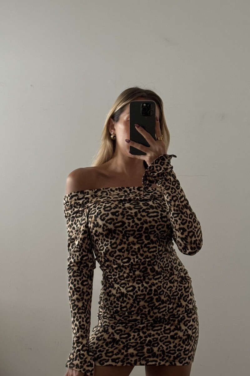 Vestido Cheetah Vestido Cheetah