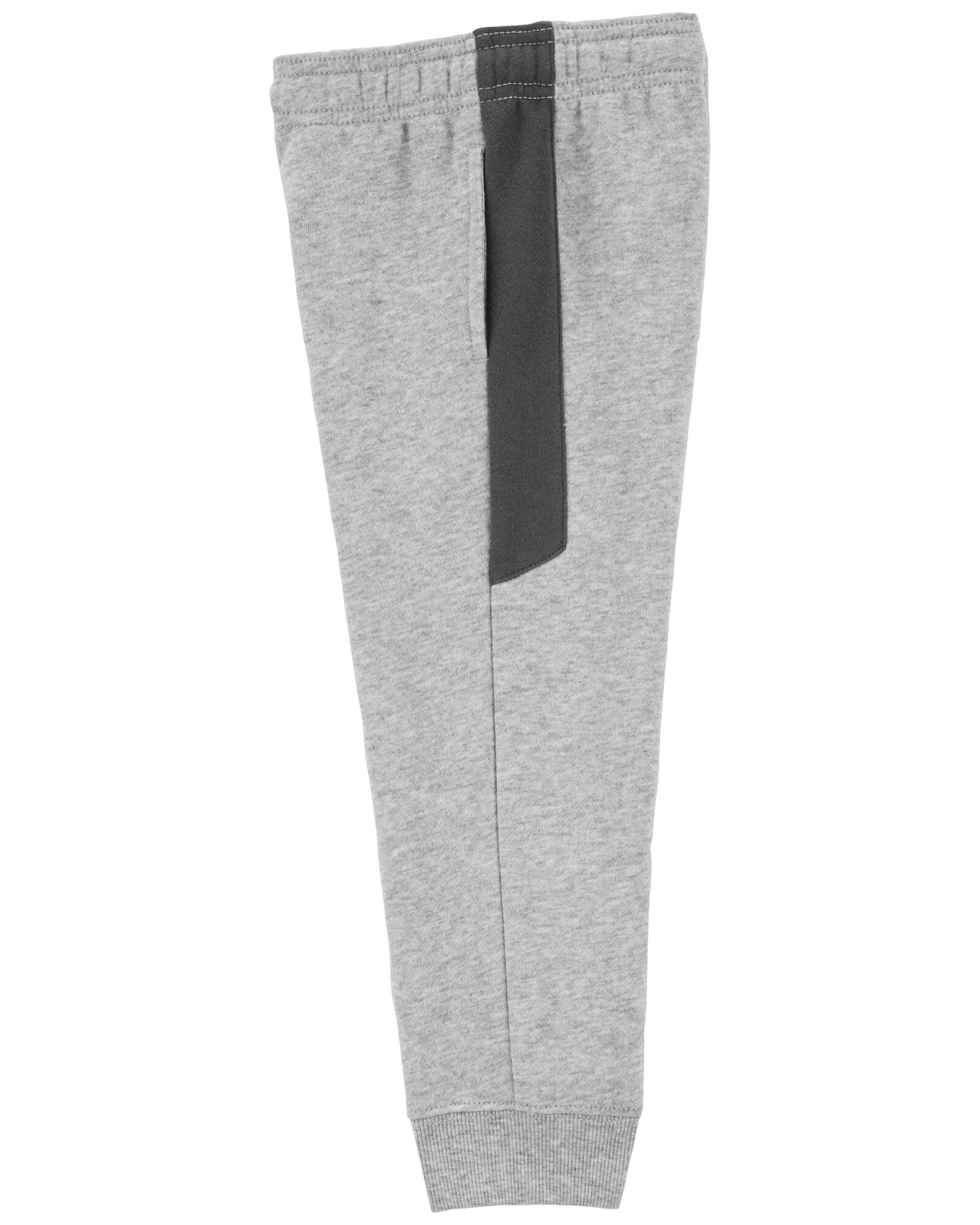 Pantalón deportivo de algodón, gris Sin color
