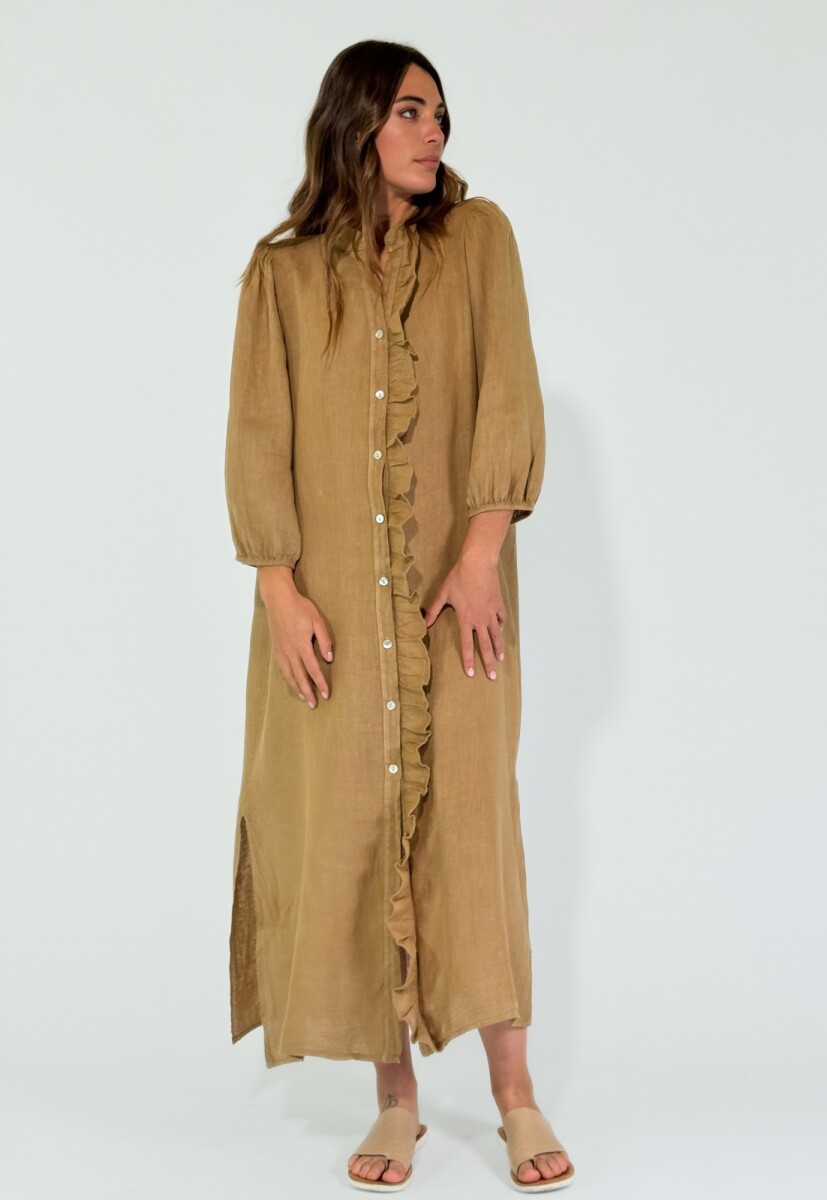 VESTIDO SORRENTO - CAMEL 