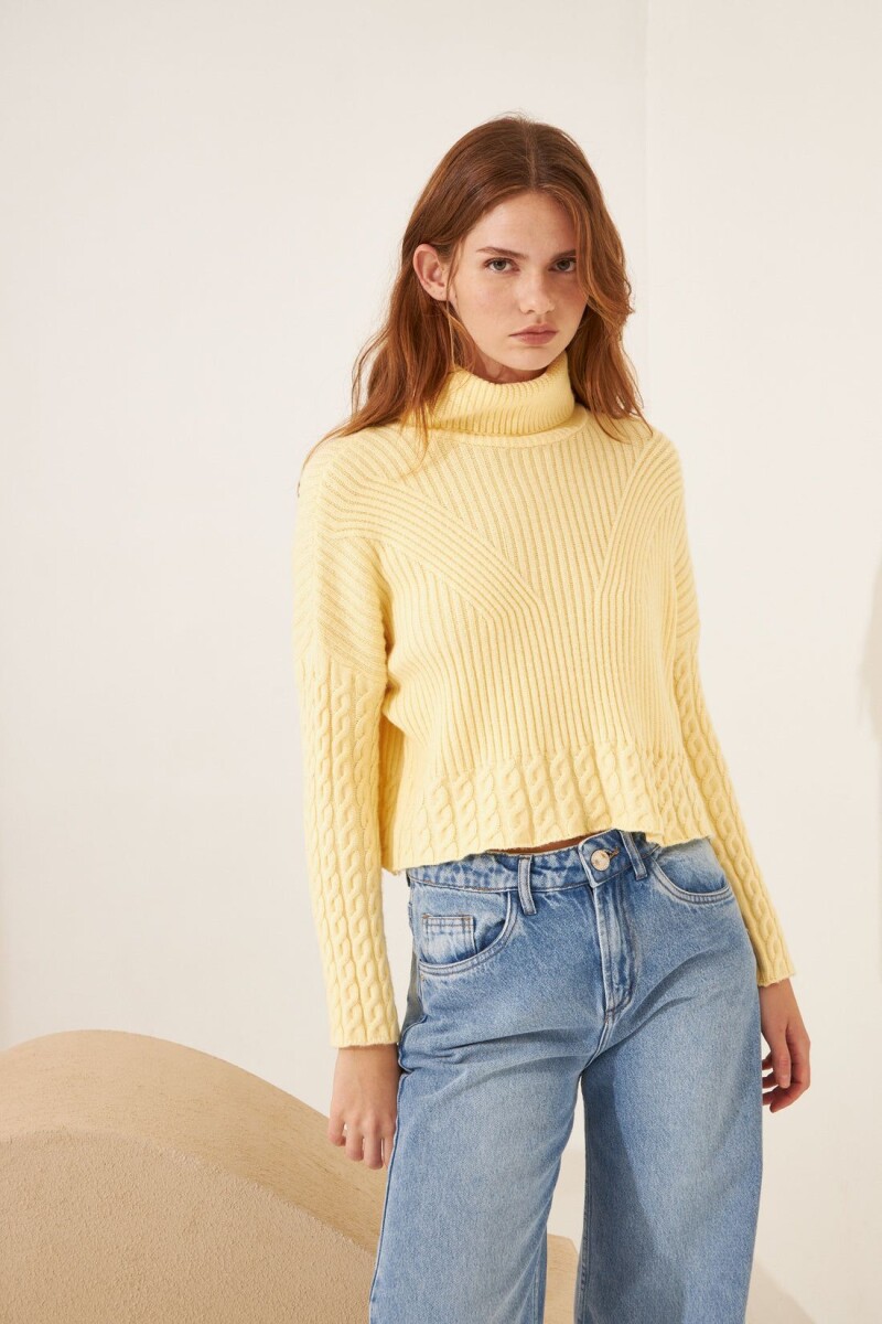 POLERA MIRAGE - AMARILLO 