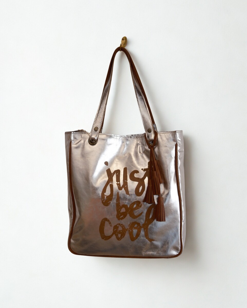 Cartera Shopping - Plata 