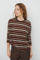 REMERA RAYA MARRON