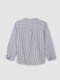 Camisa Oxford Rayas Petroleo Claro