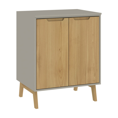 Mueble Alacena y Mesada de Cocina con estante en MDP - Madera - Línea Melilla - Cinza Mueble Alacena y Mesada de Cocina con estante en MDP - Madera - Línea Melilla - Cinza