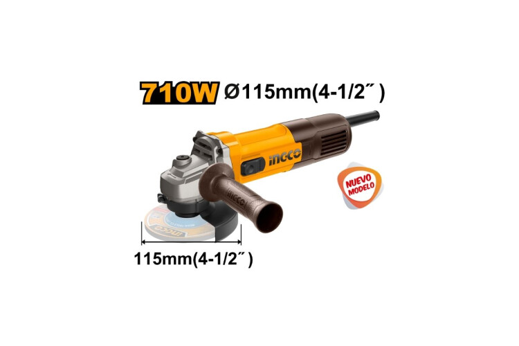 AMOLADORA ANGULAR 710W 115MM AMOLADORA ANGULAR 710W 115MM