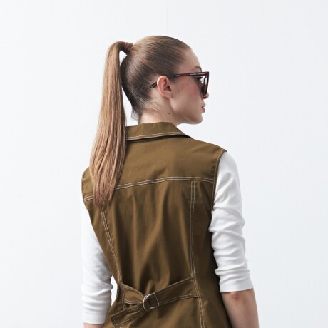 CHALECO BERTA Verde Musgo