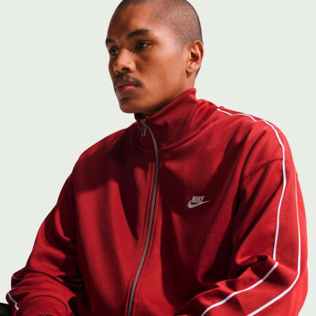 Campera Abrigo Nike Sportswear Club de Hombre Rojo