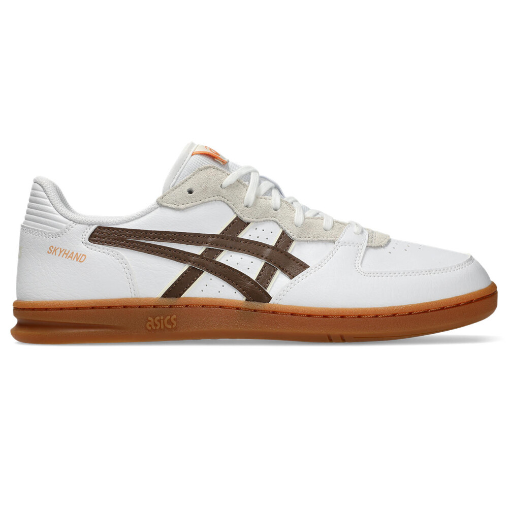 Zapatillas ASICS Skyhand OG Unisex White/Mahogany