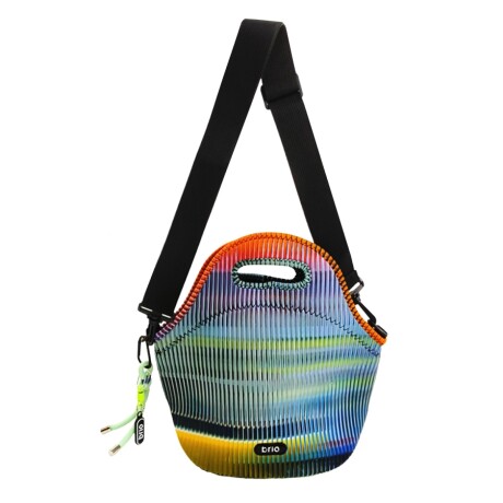 Lunchera de Neopreno Brio LB121-CRY Big Bro con Correa CRYSTAL