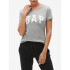 V-GAP SS CLSC TEE B10 GREY HEATHER