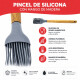 Pincel silicona 27 cm GRIS