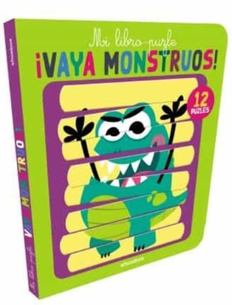 MI LIBRO PUZZLE VAYA MONSTRUOS 
