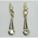 Caravanas Oro 18K Y brillantes Caravanas Oro 18K Y brillantes