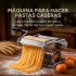Maquina Para Hacer Tallarines Pastas Ravioles Y Estirar Masa Variante Color Plateado