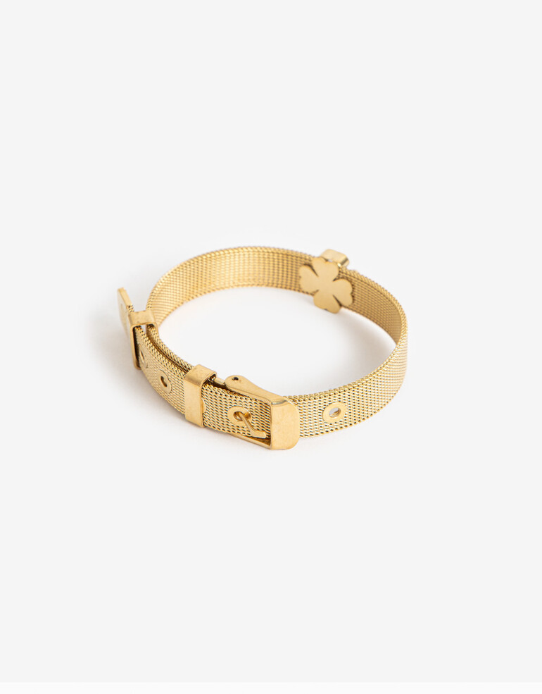 Pulseras Flexibles Metal Pulseras Flexibles, Acero - Dorado