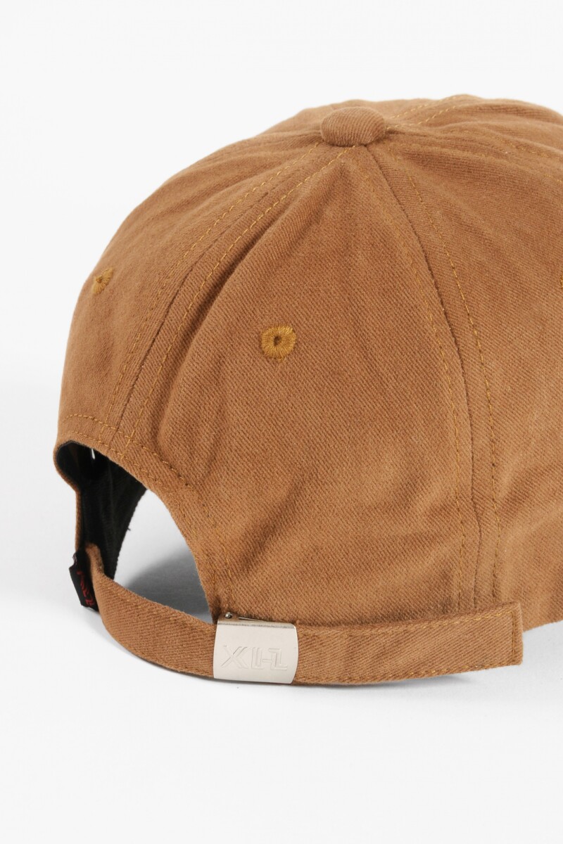 Cap bordado breakfast camel