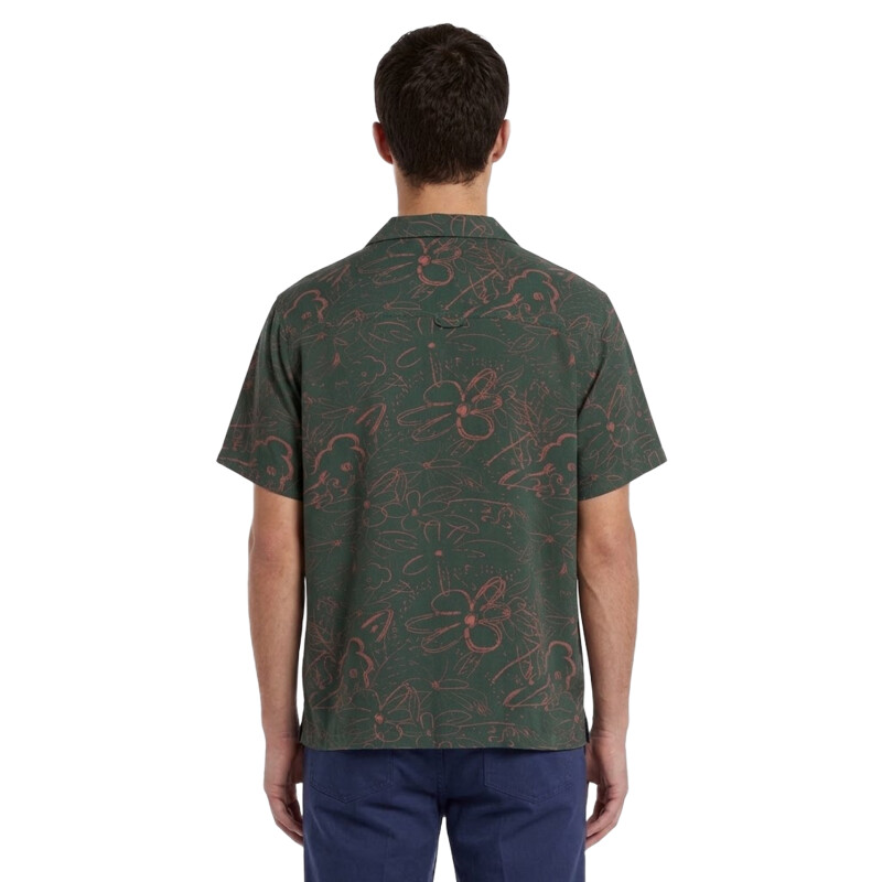 Camisa Critical Slide Scratch Resort - Verde Camisa Critical Slide Scratch Resort - Verde