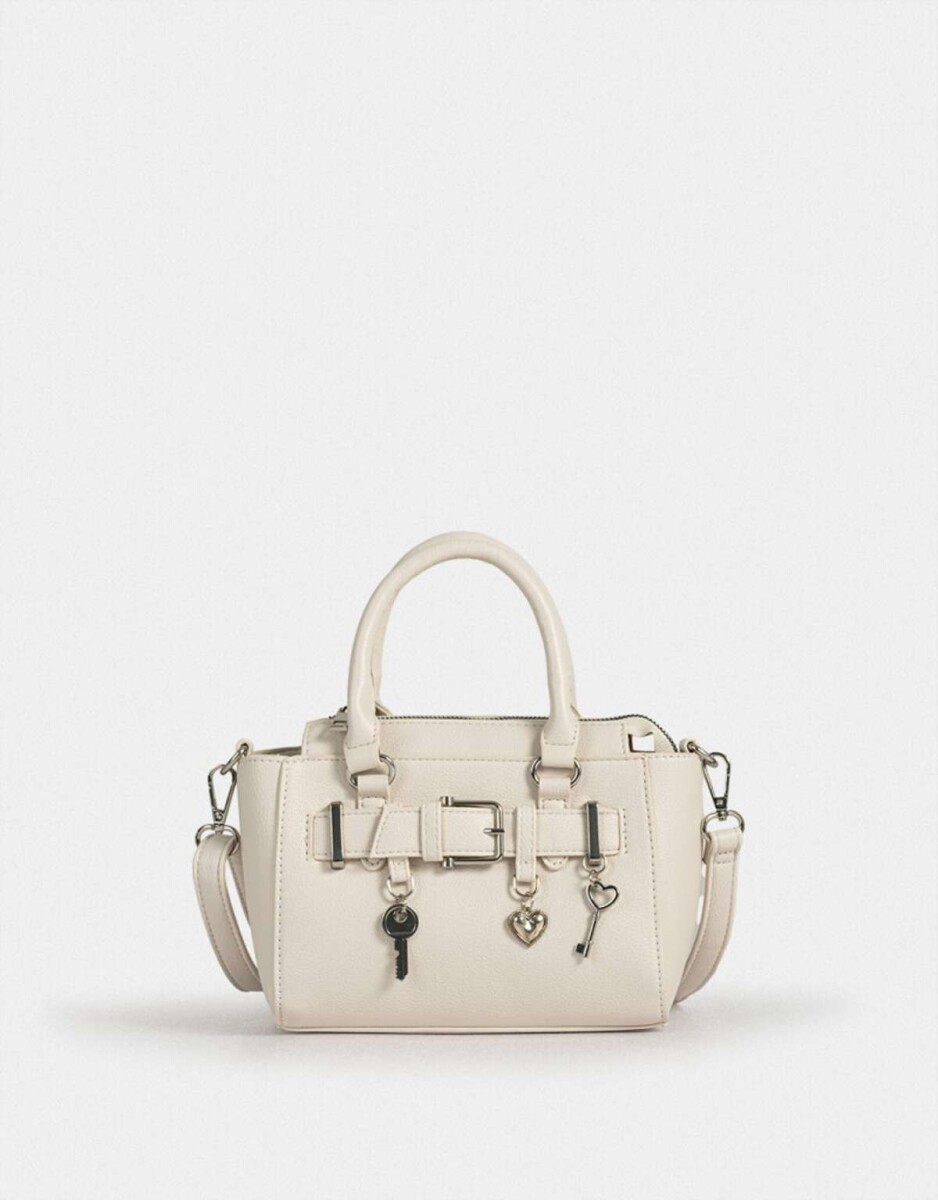 CityCartera Mini City - Blanco Crudo 