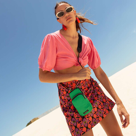 Phone Bag Illescas Verde Tropical