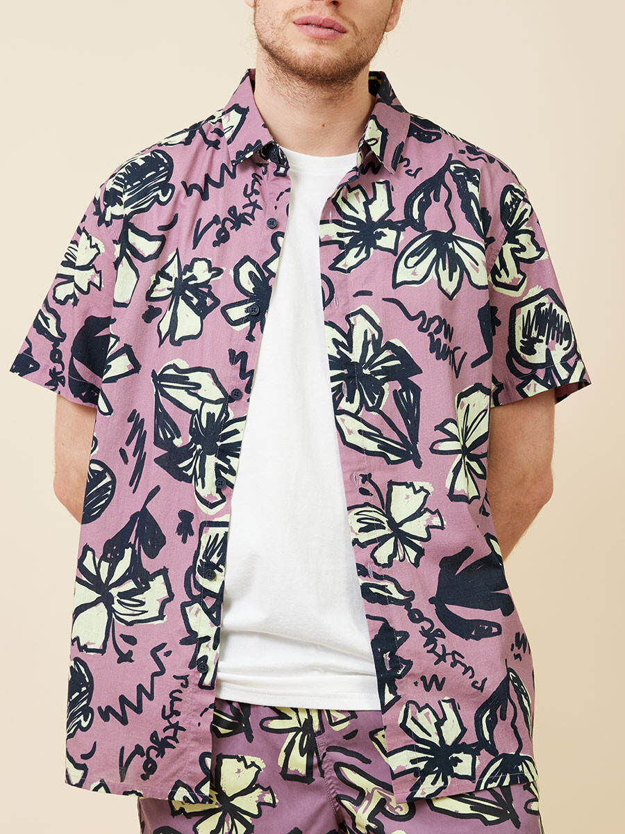 CAMISA JOLT RUSTY - Vino 