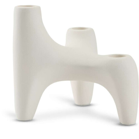 Portavelas Vignir A13Xl16Xa15Cm Blanco