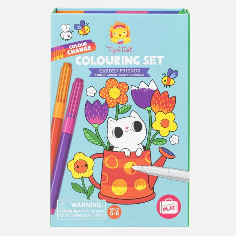 Juego de colorear que cambia de color - Garden Juego De Colorear Que Cambia De Color - Garden