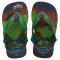 Sandalias Infantiles Havaianas New Baby Heroes Verde Patria