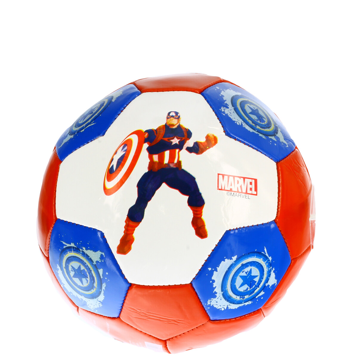 Pelota Marvel Capitan America - Rojo - Azul - Blanco 