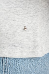 Remera Gris Melange
