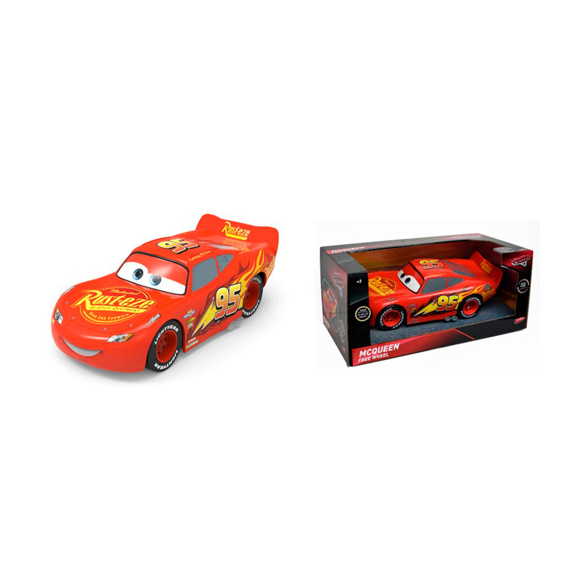 Autito Figura Cars Mc Queen 28 cm 