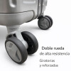 Set de Valijas Rígidas x3 con Ruedas 360° – Equipaje de Viaje Gris Acero
